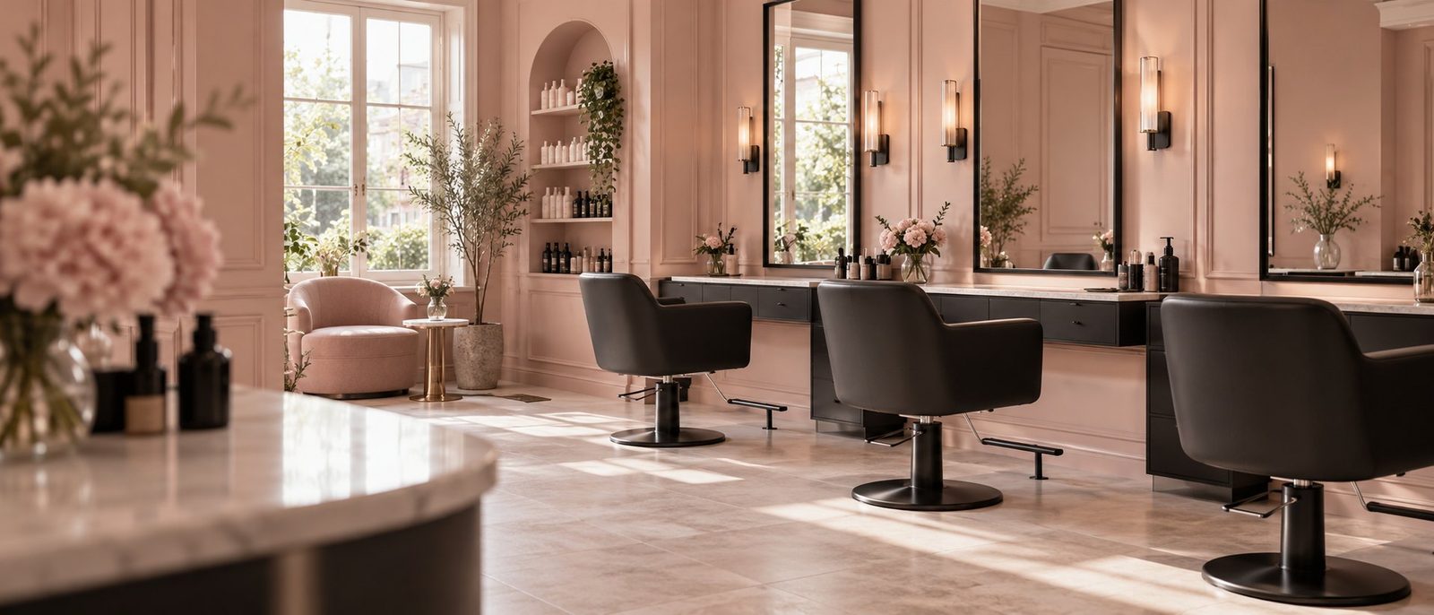Intérieur du salon Sisters